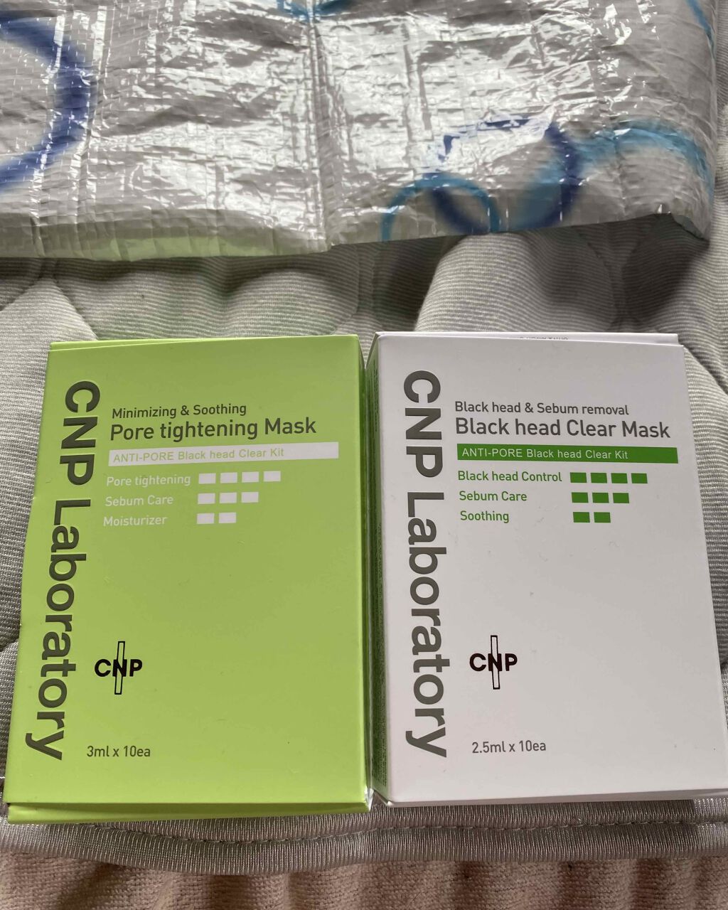 アンチポアブラックヘッドパーフェクトクリアキット/CNP Laboratory/シートマスク・パックを使ったクチコミ（1枚目）