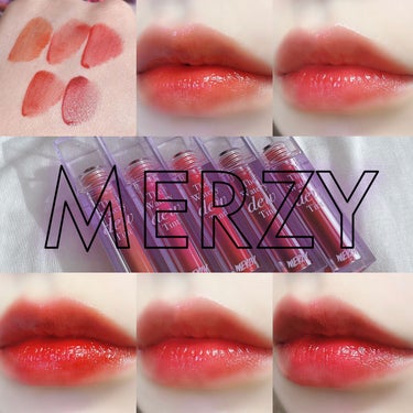 ザ ウォータリー デューティント/MERZY/口紅を使ったクチコミ（1枚目）