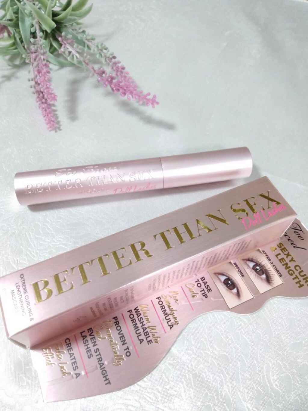 ベター ザン セックス マスカラ ドール ラッシュ/Too Faced/マスカラを使ったクチコミ(4枚目)