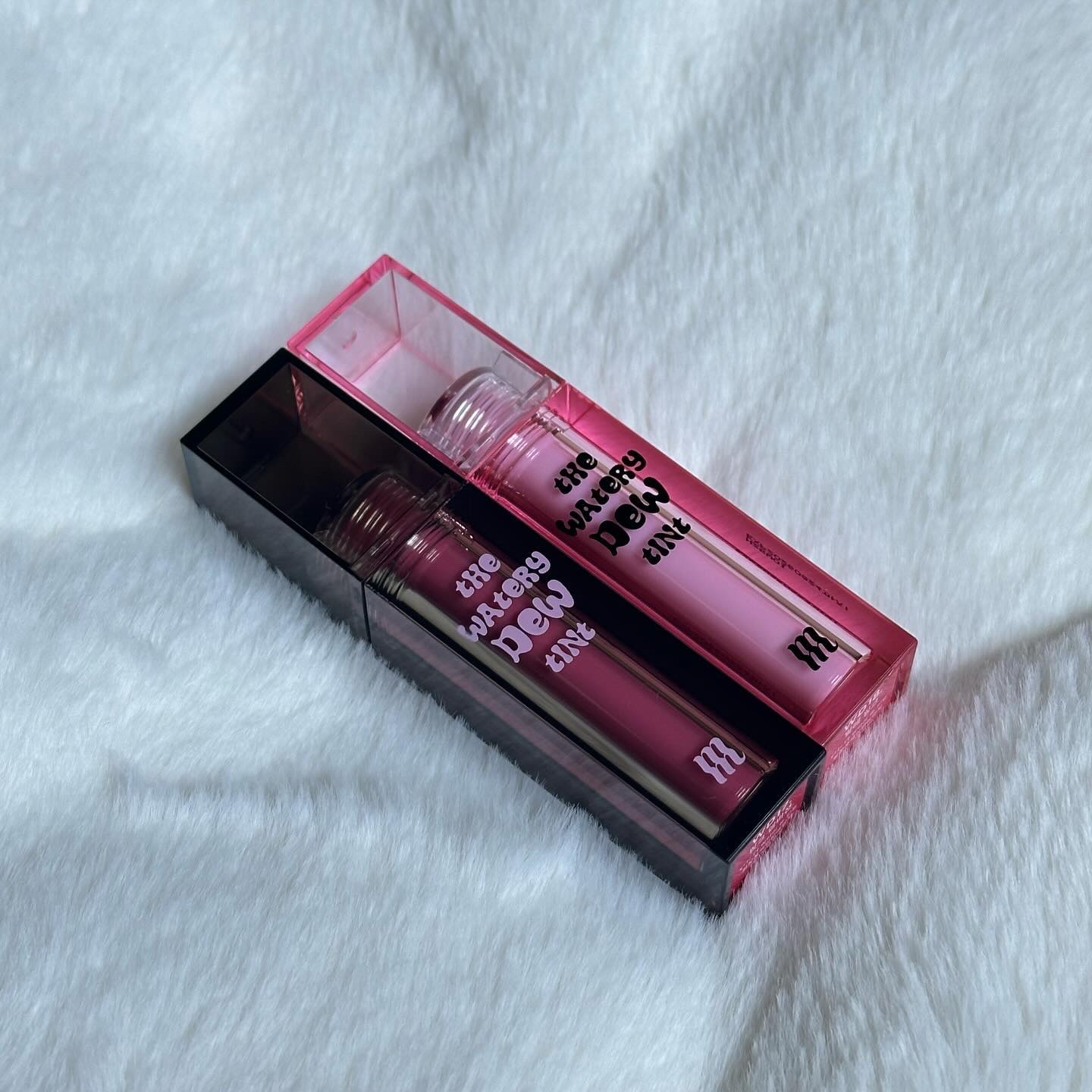 ザ ウォータリーデューティント/MERZY/リップティントを使ったクチコミ（2枚目）