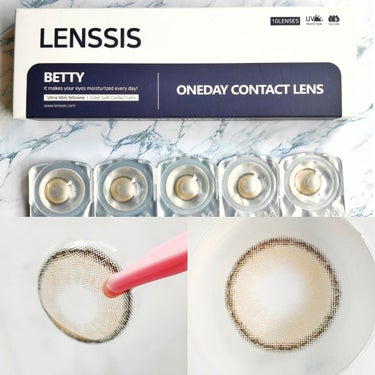 ベティーシリーズ/LENSSIS/カラーコンタクトレンズを使ったクチコミ（4枚目）