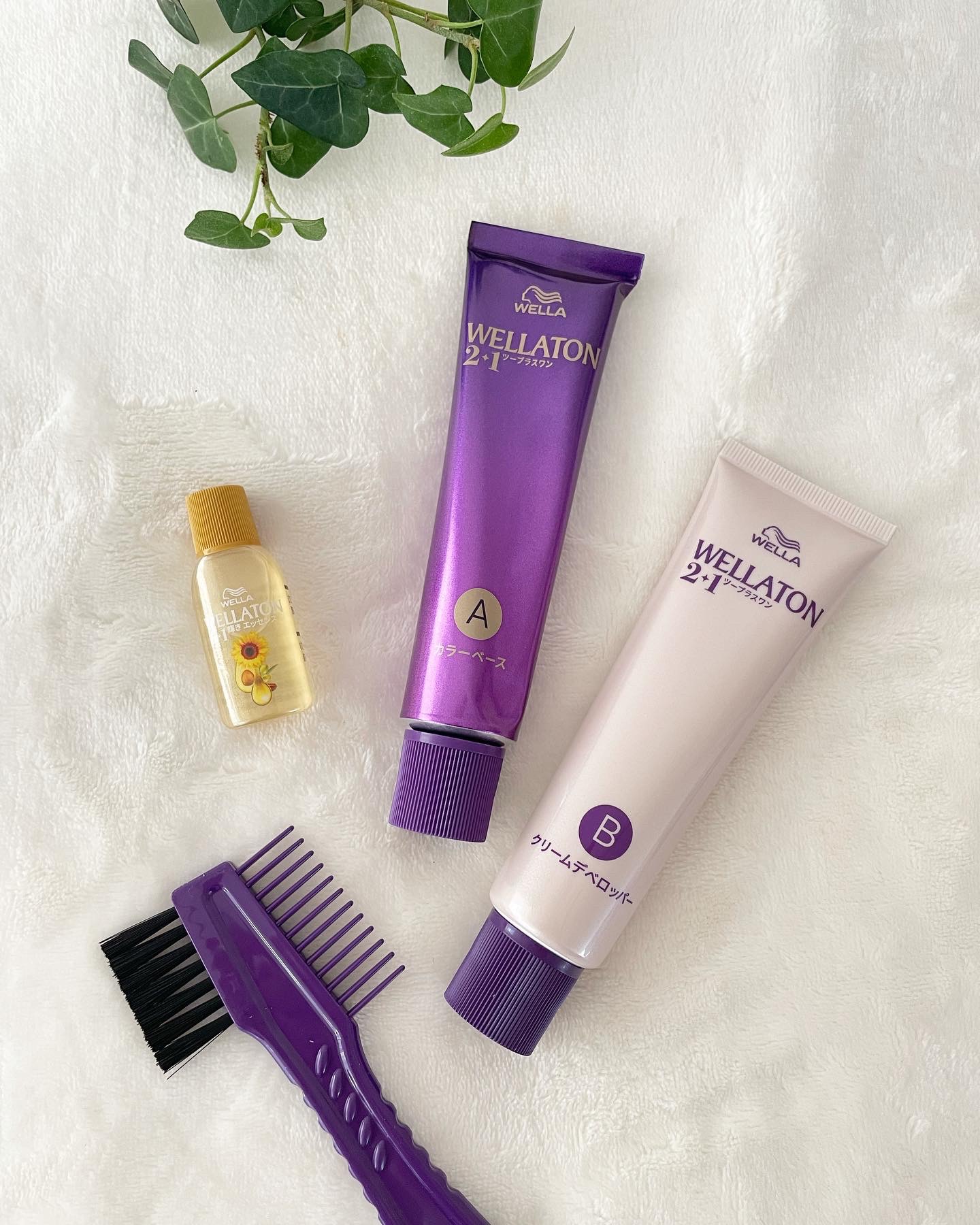 ウエラトーン ツープラスワン クリームタイプ/ウエラ/ヘアカラーを使ったクチコミ（2枚目）