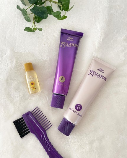 ウエラトーン ツープラスワン クリームタイプ/ウエラ/ヘアカラーを使ったクチコミ(2枚目)