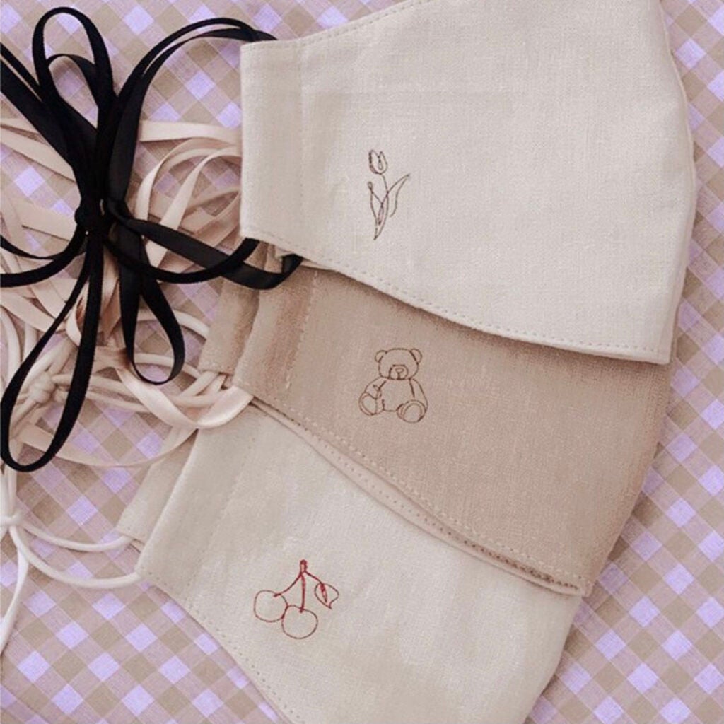 儚微 on LIPS 「〖可愛い❤︎盛れるSPINNSのマスク🌷︎⸝〗【77%OFF..」(3枚目)