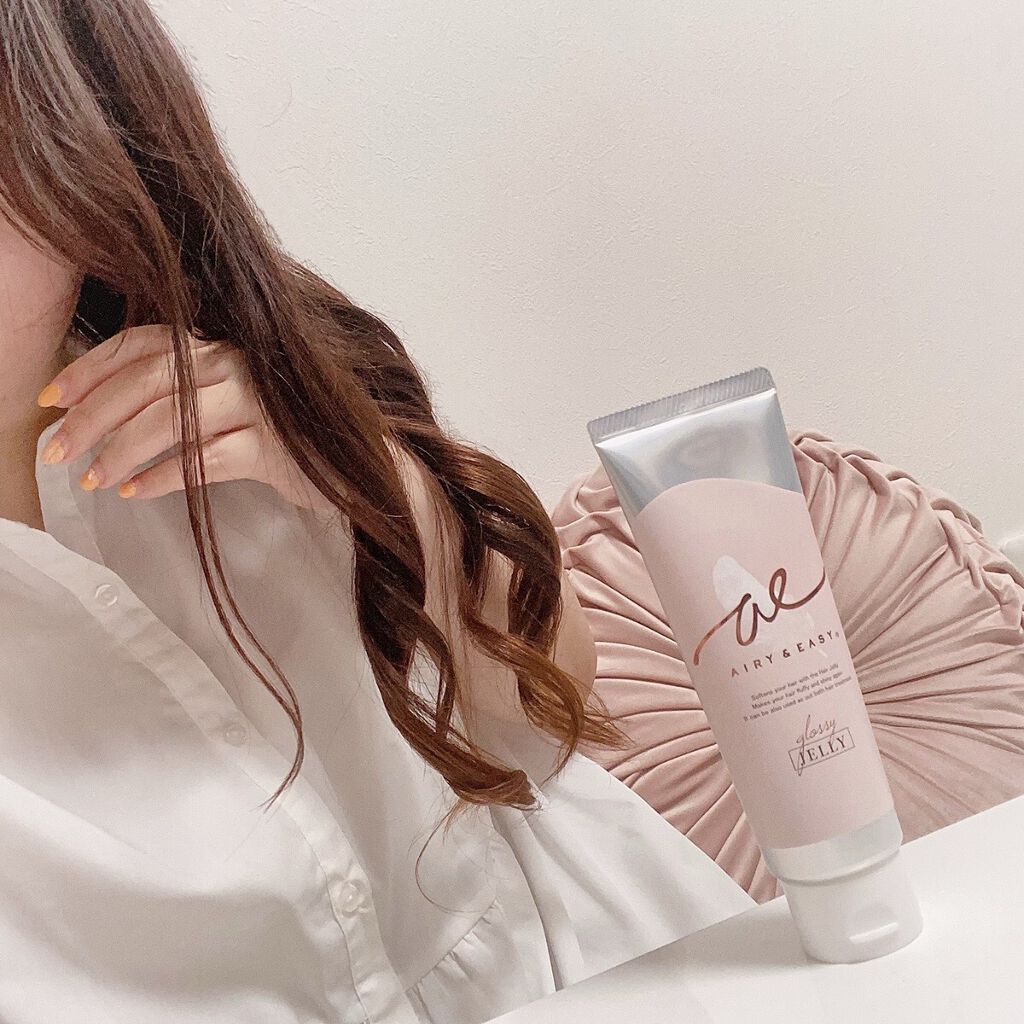 グロッシーヘアミルクジェリー/エアリー&イージー/ヘアミルクを使ったクチコミ(1枚目)