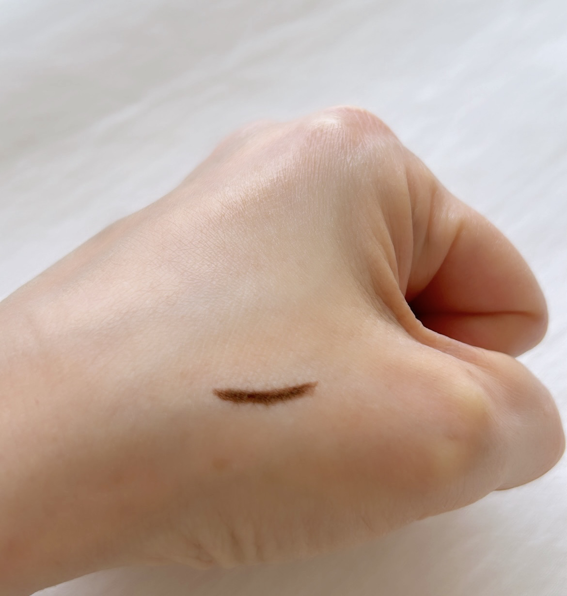 ラスティングリキッドライナー 02 ビターチョコブラウン/キャンメイク/リキッドアイライナーを使ったクチコミ（3枚目）