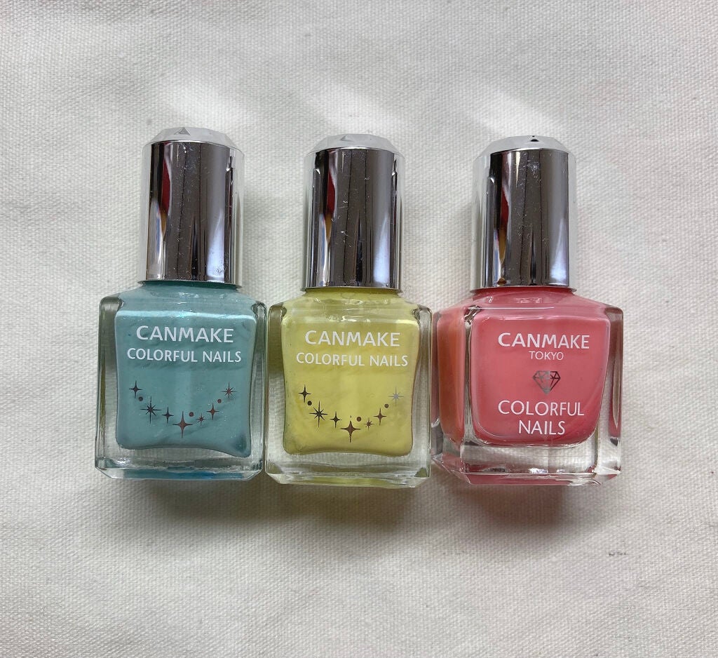 カラフルネイルズ/キャンメイク/マニキュアを使ったクチコミ(1枚目)