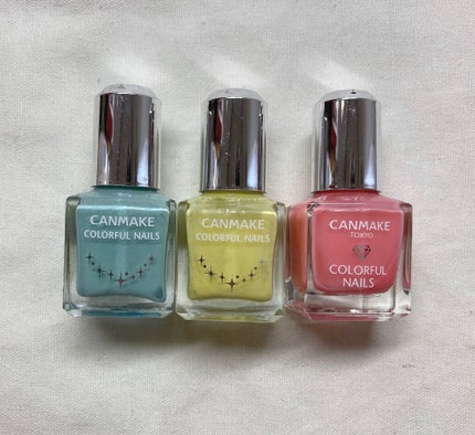 カラフルネイルズ/キャンメイク/マニキュアを使ったクチコミ(1枚目)