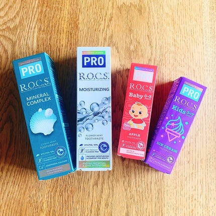 ナナ on LIPS 「ロックス歯磨き粉のミネラルコンプレックス🐚🪸唾液の働きから発..」(4枚目)