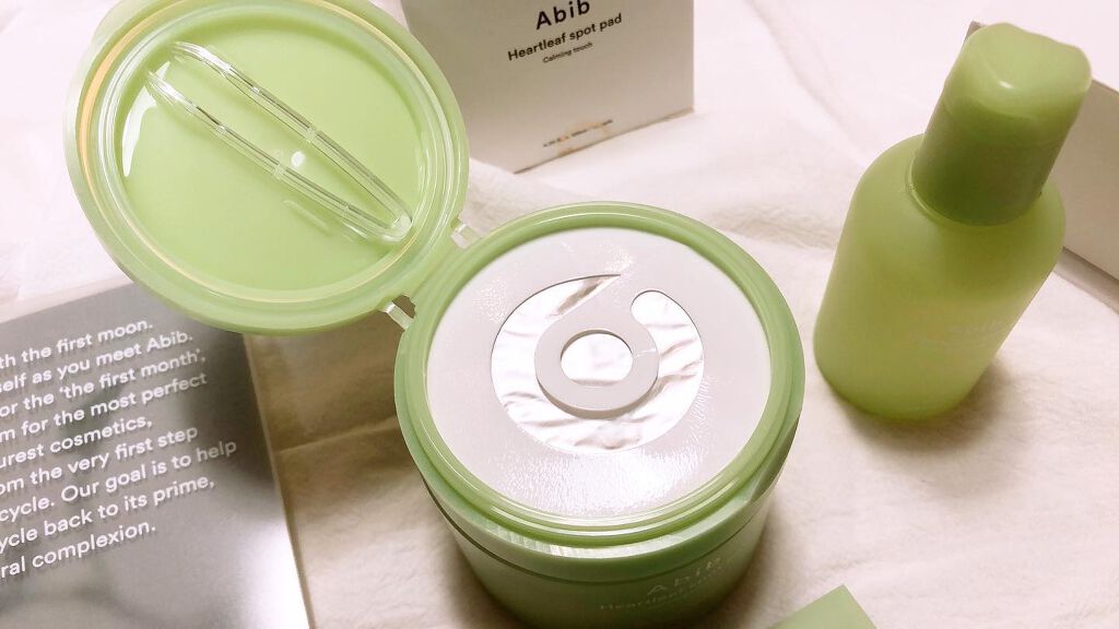 ドクダミカーミングタッチスポットパッド/Abib /トナーパッドを使ったクチコミ(3枚目)