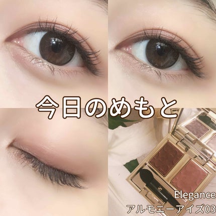 エレガンス アルモニーアイズ/Elégance/アイシャドウパレットを使ったクチコミ(1枚目)