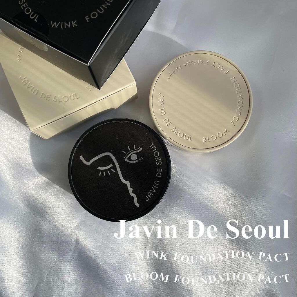ジャビンドゥソウル ウインクファンデーションパクト/Javin De Seoul/クッションファンデーションを使ったクチコミ(1枚目)