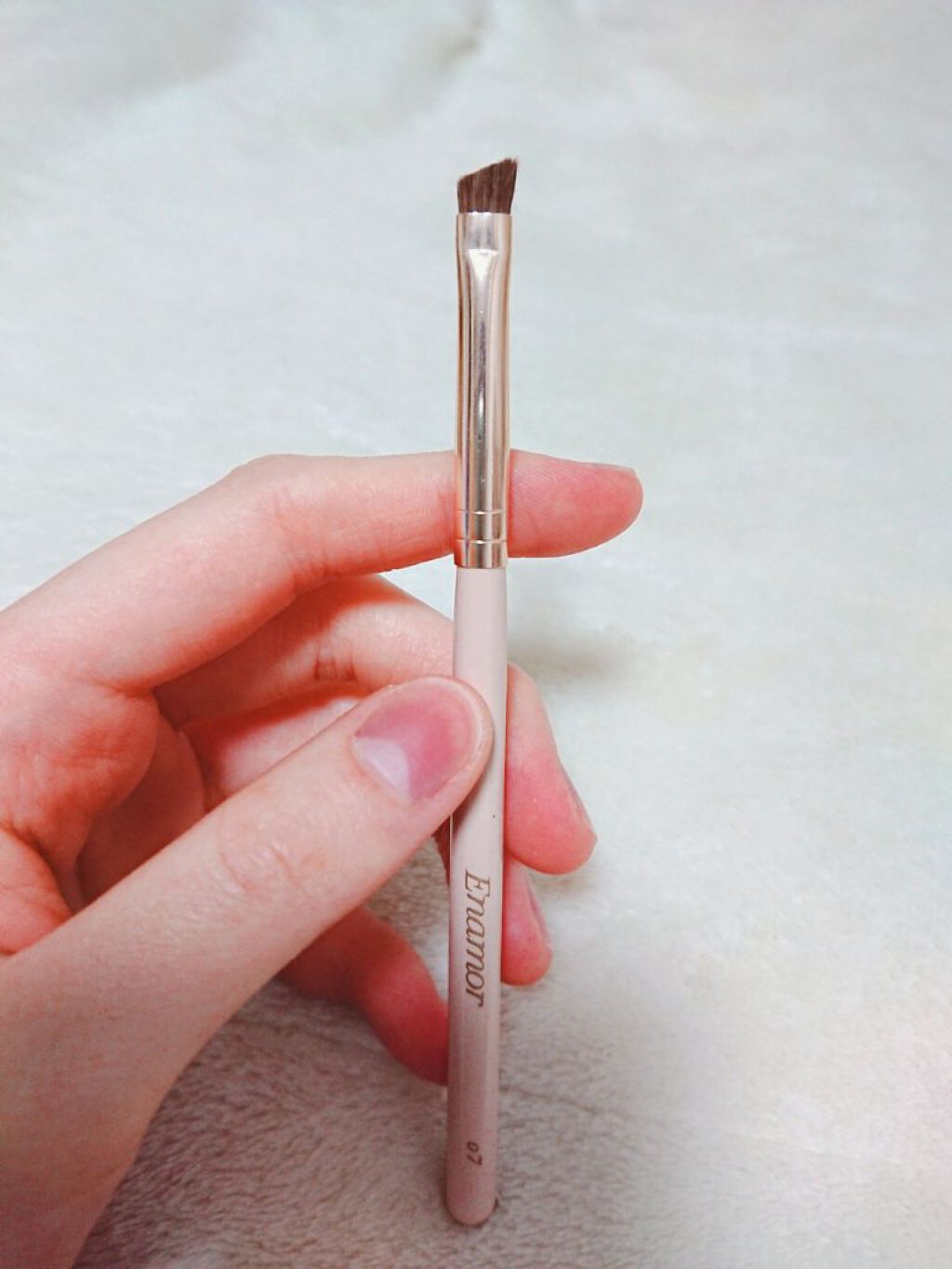 Enamor 熊野筆メイクブラシ7本＆ケースセット/Enamor/メイクブラシを使ったクチコミ（3枚目）