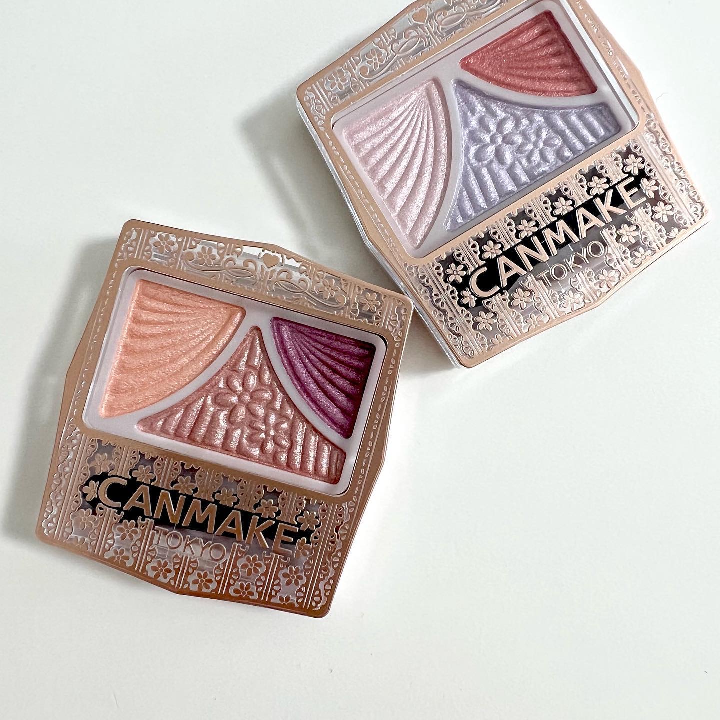ジューシーピュアアイズ/キャンメイク/アイシャドウパレットを使ったクチコミ（3枚目）