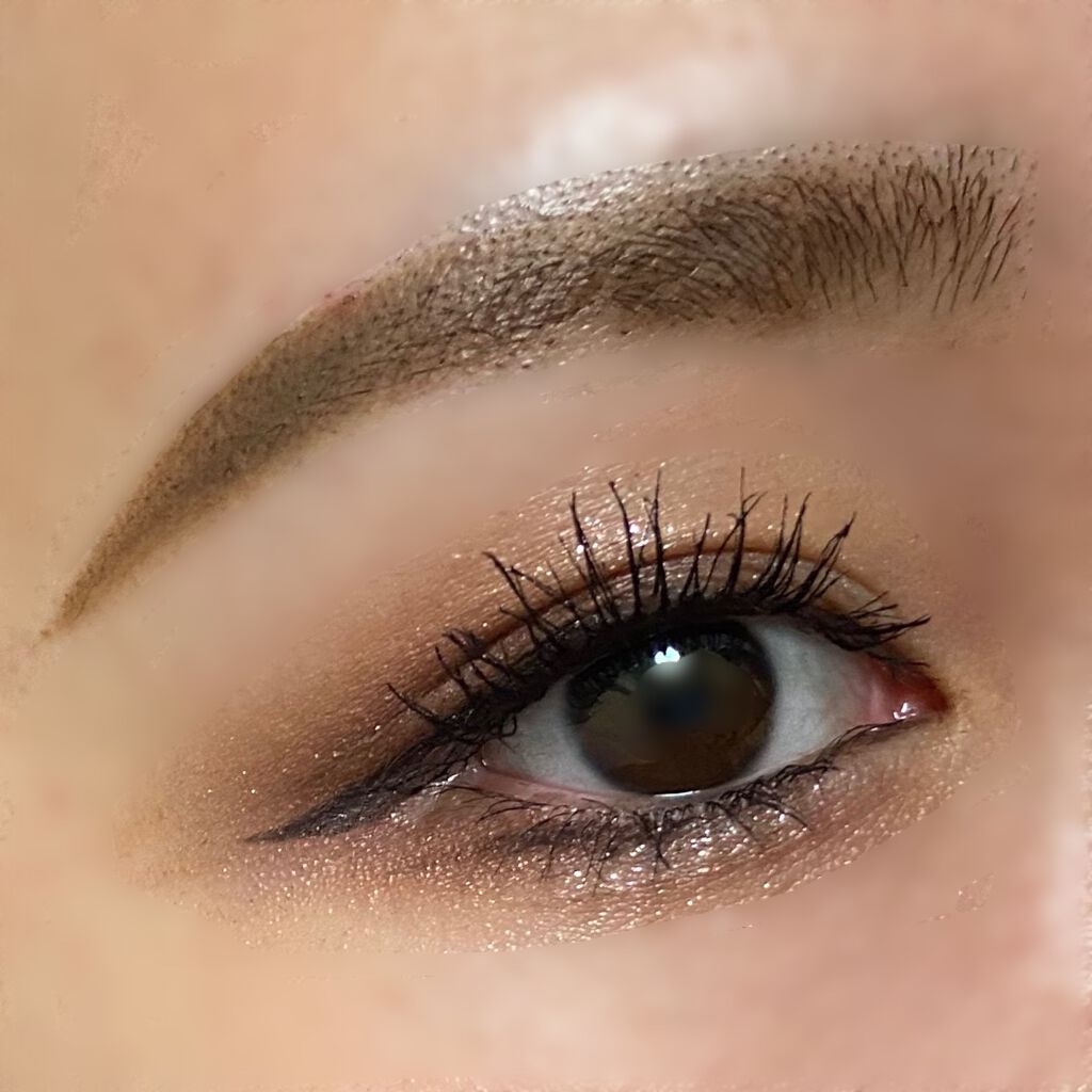 細芯 アイブロウ/CEZANNE/アイブロウペンシルを使ったクチコミ（2枚目）