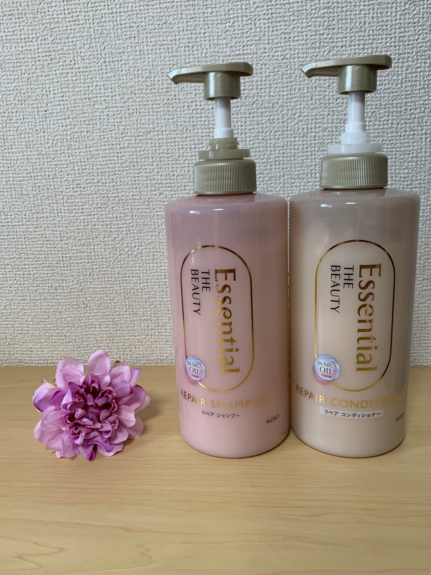 ザビューティ リペアシャンプー・コンディショナー/エッセンシャル/市販シャンプーを使ったクチコミ(1枚目)