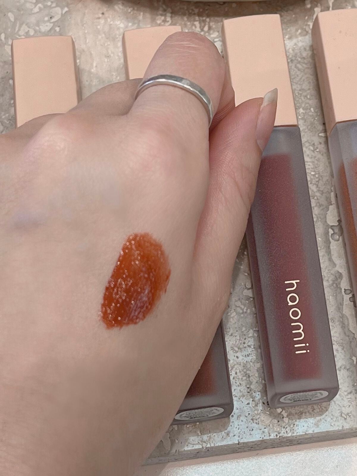 Melty flower lip tint/haomii/口紅を使ったクチコミ(2枚目)