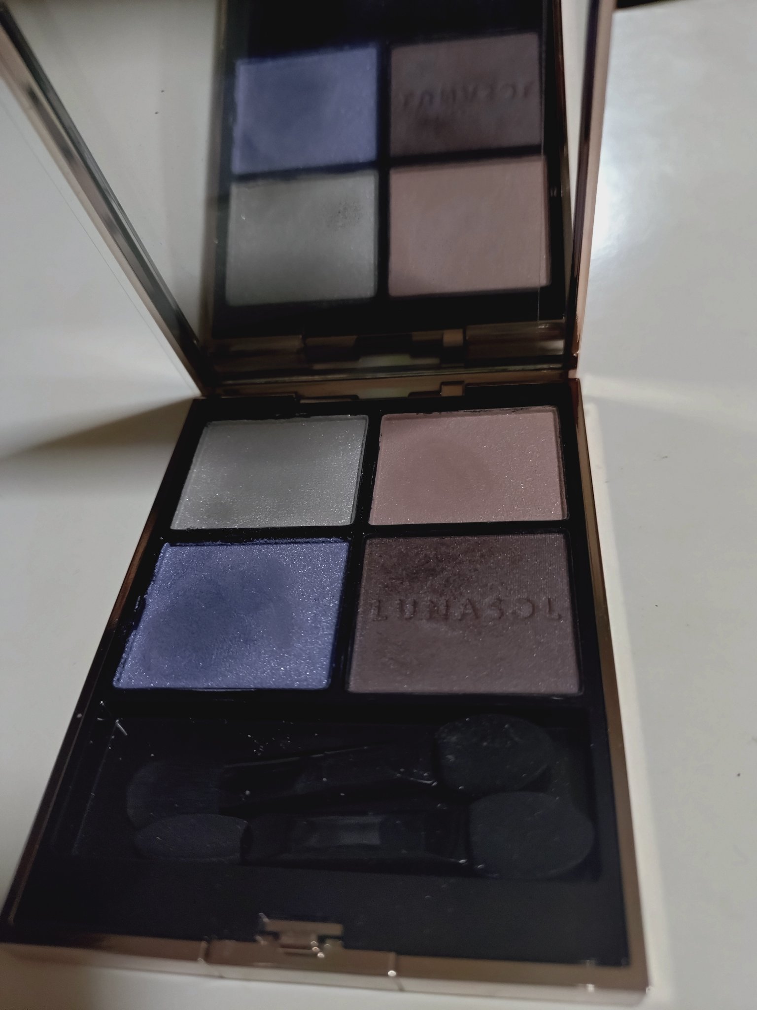 ルナソル アイカラーレーションN EX01 Serene Moment(限定色)/LUNASOL/アイシャドウパレットを使ったクチコミ（1枚目）