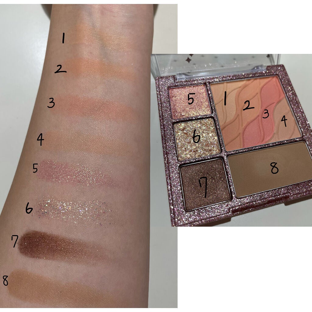 colorgram マルチキューブパレット/Colorgram/アイシャドウパレットを使ったクチコミ(4枚目)