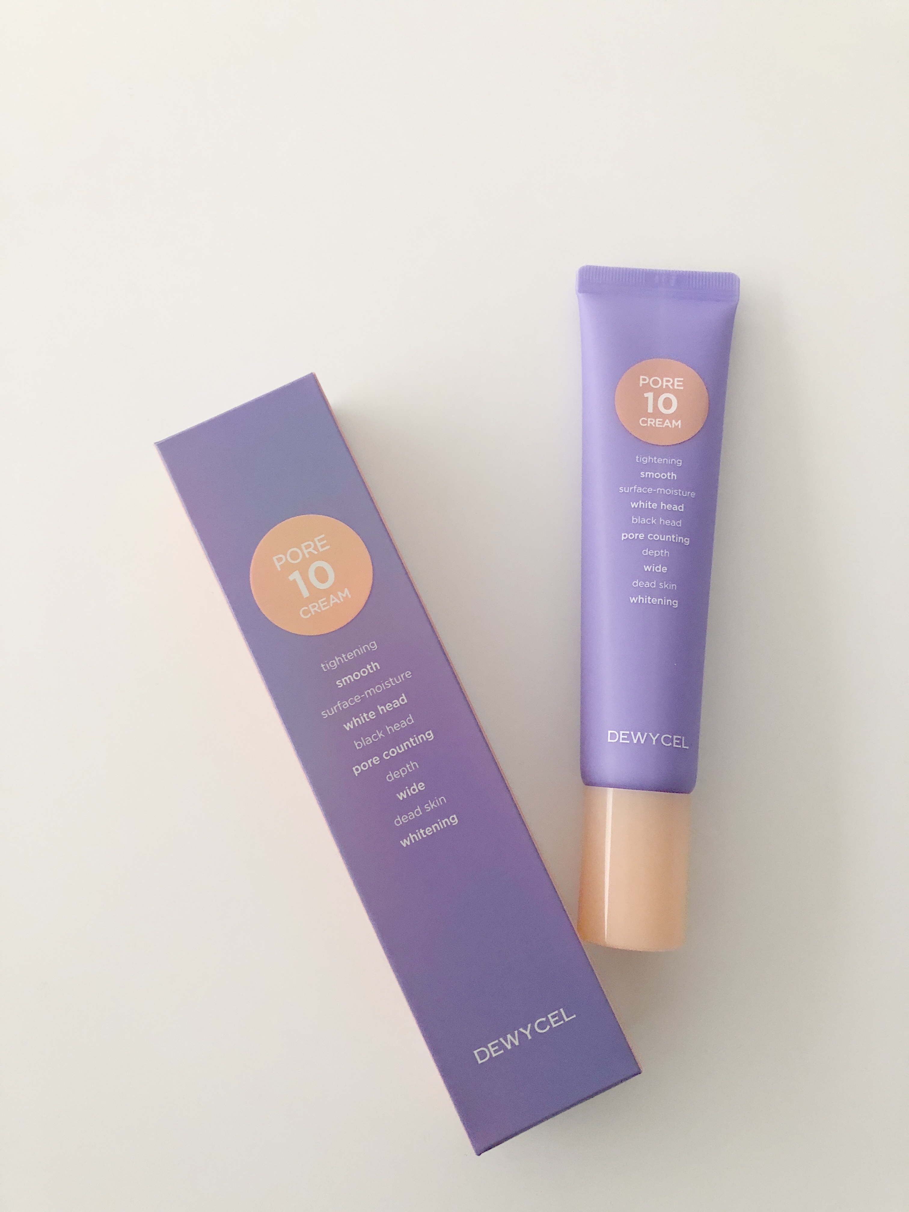 ポアーテンクリーム/DEWYCEL/化粧下地を使ったクチコミ（3枚目）