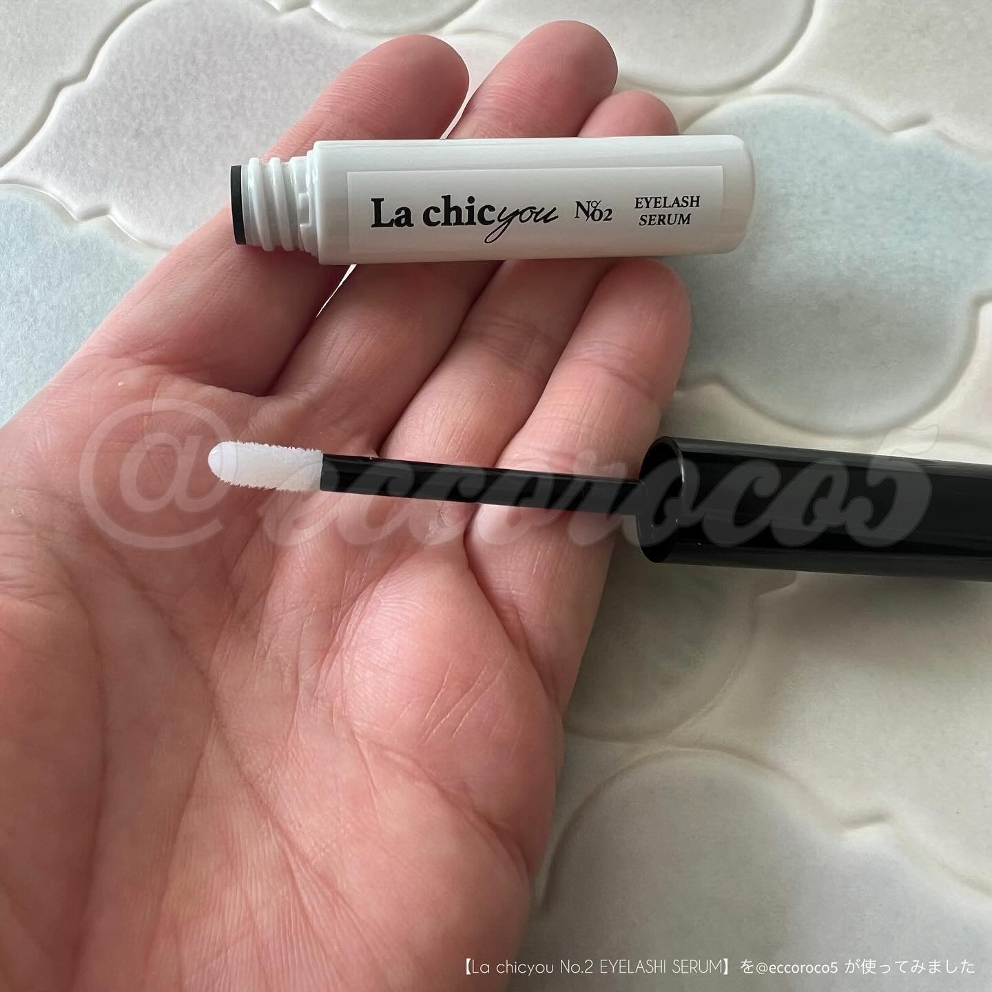 La chicyou No2. EYELASH SERUM/La chicyou/まつげ美容液を使ったクチコミ（2枚目）