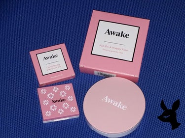 プットオンアハッピーフェイス フィニッシング パウダー/Awake/プレストパウダーを使ったクチコミ（1枚目）