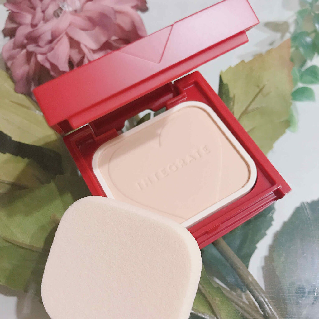 プロフィニッシュファンデーション/インテグレート/パウダーファンデーションを使ったクチコミ（2枚目）