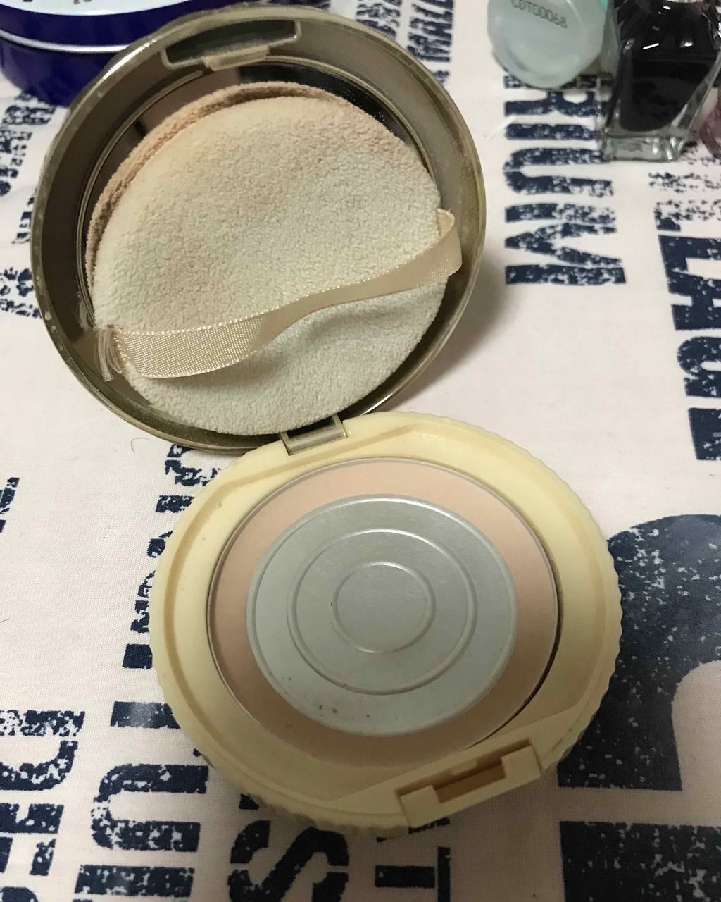 【旧品】マシュマロフィニッシュパウダー/キャンメイク/プレストパウダーを使ったクチコミ（2枚目）