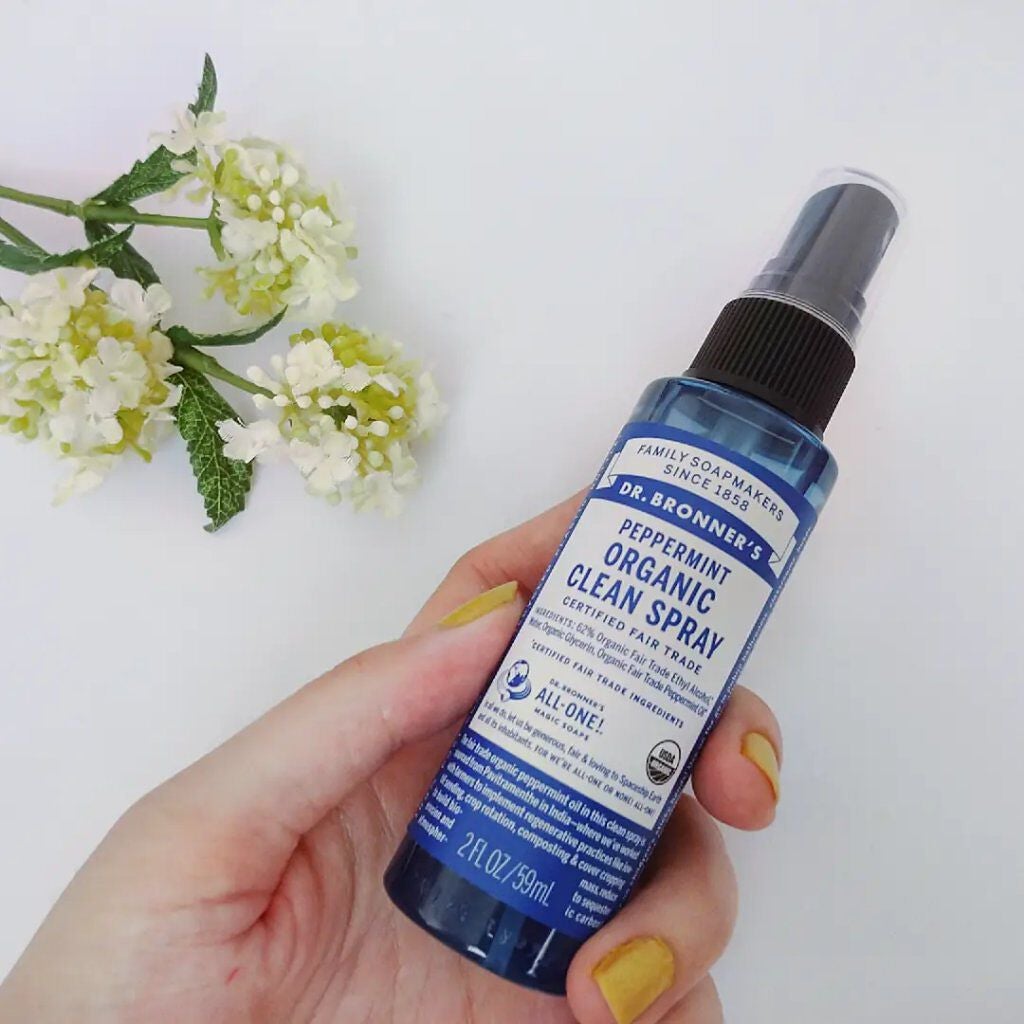 オーガニッククリーンスプレー ペパーミント/ドクターブロナー/その他を使ったクチコミ(1枚目)