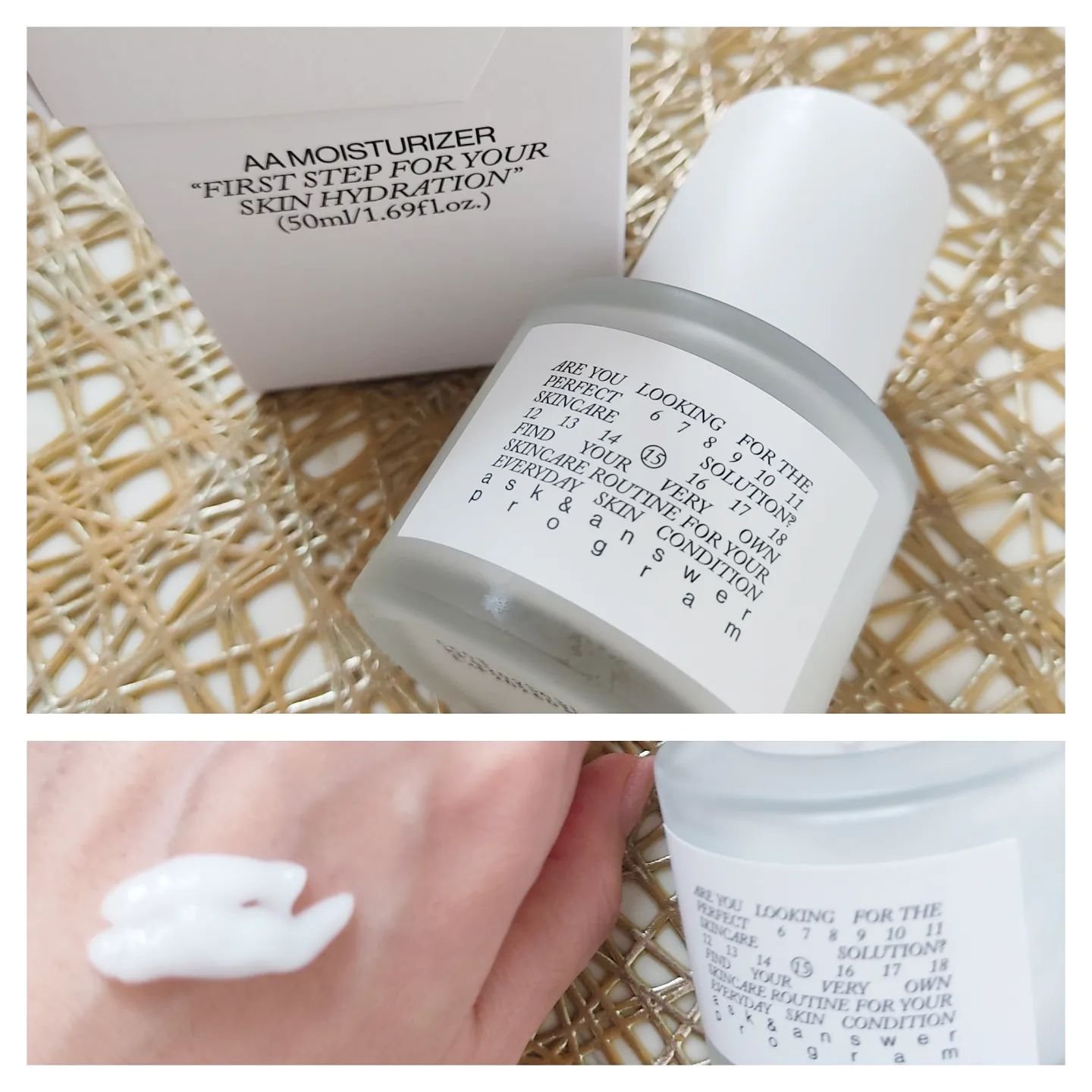 AAモイスチャライザー/Shangpree/フェイスクリームを使ったクチコミ（1枚目）