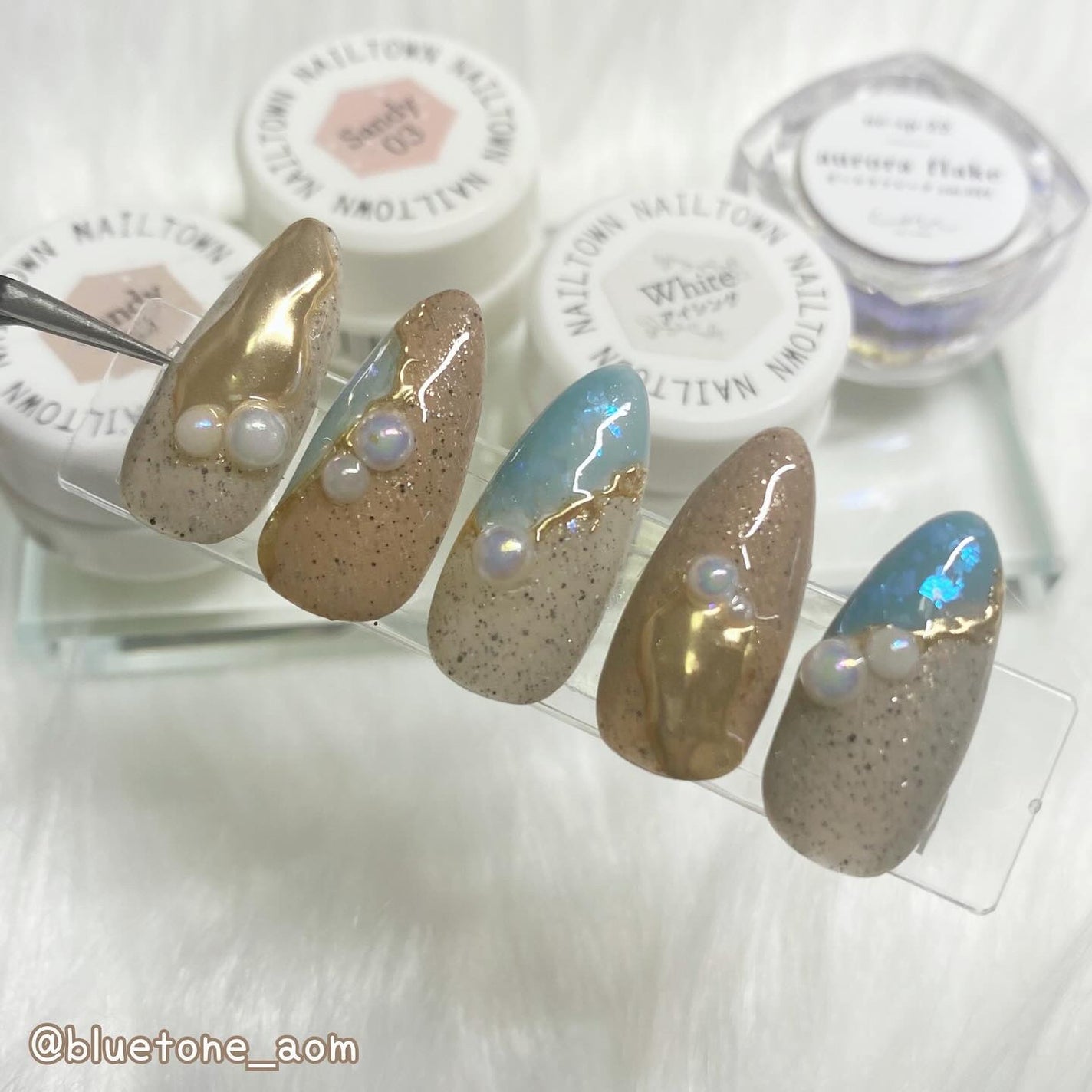 ネイルタウンジェル サンディジェル/NAILTOWN/ジェルネイルを使ったクチコミ(3枚目)