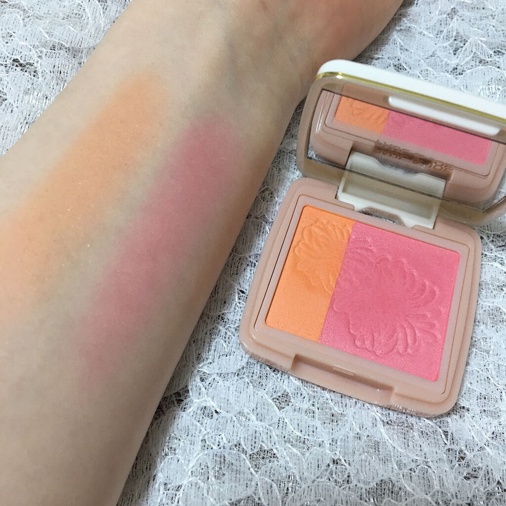 パウダー ブラッシュ 08 キャンディ/PAUL & JOE BEAUTE/パウダーチークを使ったクチコミ（2枚目）