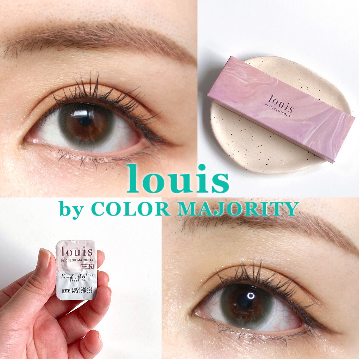 ルイ バイ カラーマジョリティー /louis by COLOR MAJORITY/カラーコンタクトレンズを使ったクチコミ(1枚目)