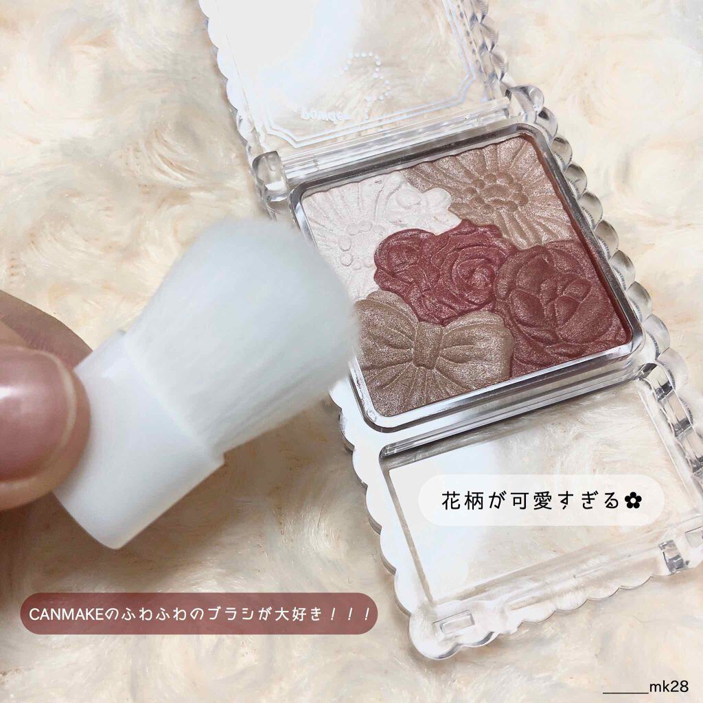 グロウフルールチークス/キャンメイク/パウダーチークを使ったクチコミ(2枚目)