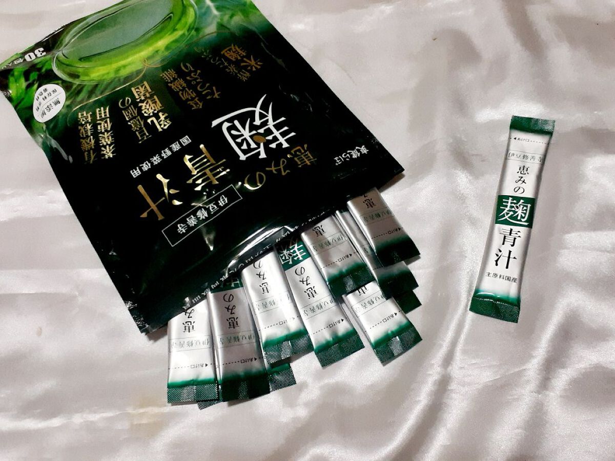 恵みの麹青汁/爽健らぼ/青汁を使ったクチコミ（2枚目）