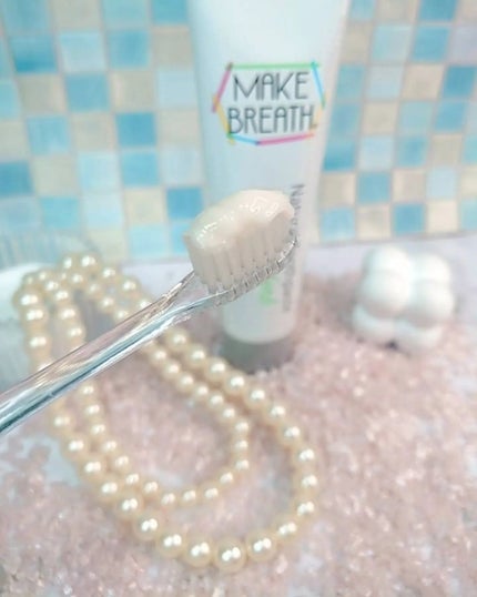 メイクブレス ハミガキ/MAKE BREATH/歯磨き粉を使ったクチコミ(3枚目)
