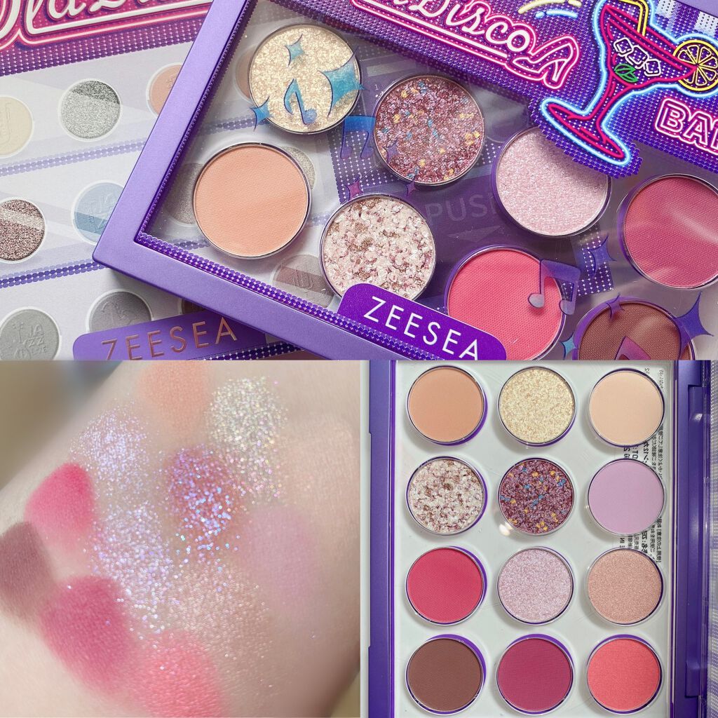 ZEESEA ピクセルシリーズ ベンディングマシーン12カラーアイシャドウパレット/ZEESEA/アイシャドウパレットを使ったクチコミ(2枚目)