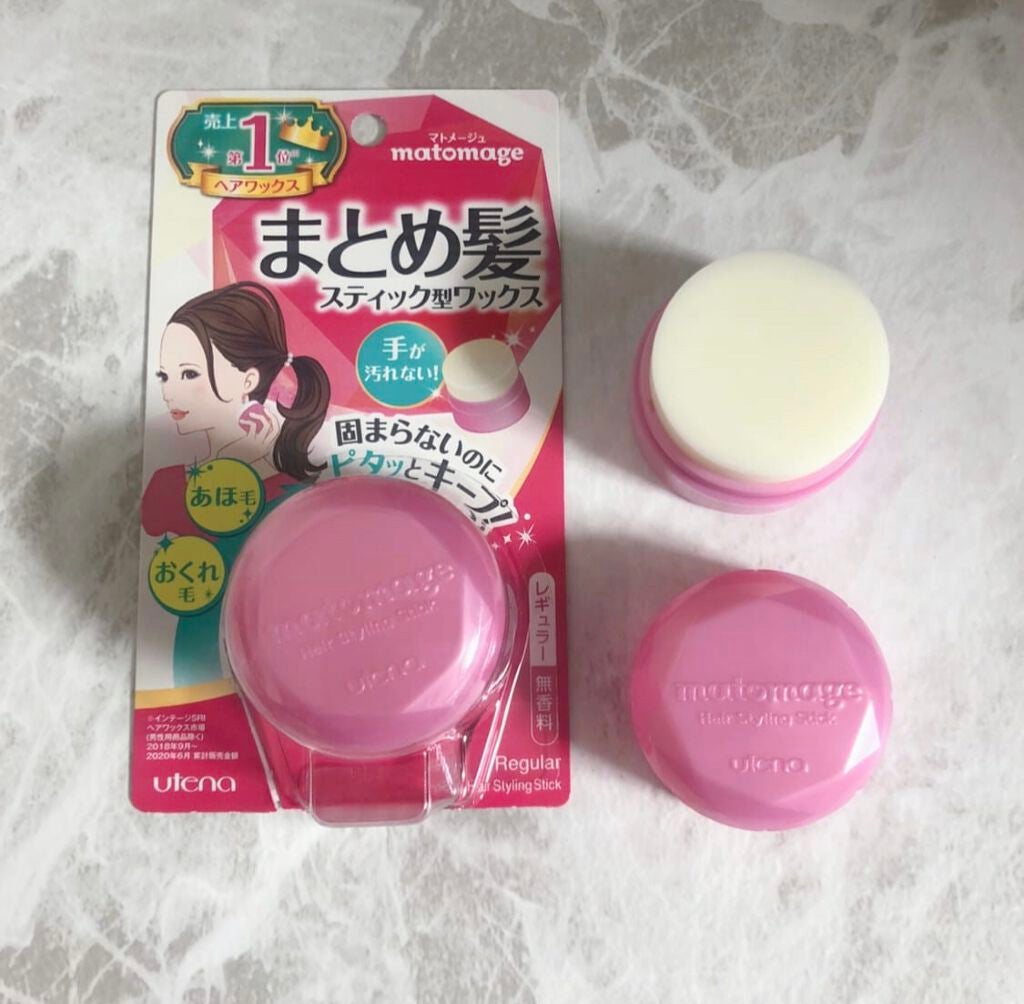 まとめ髪スティック レギュラー/マトメージュ/ヘアワックス・クリームを使ったクチコミ(2枚目)