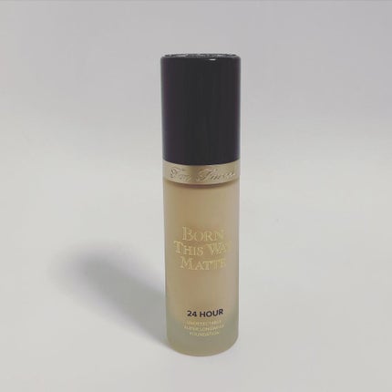 ボーン ディス ウェイ アンディテクタブル 24H マット ファンデーション/Too Faced/リキッドファンデーションを使ったクチコミ(1枚目)