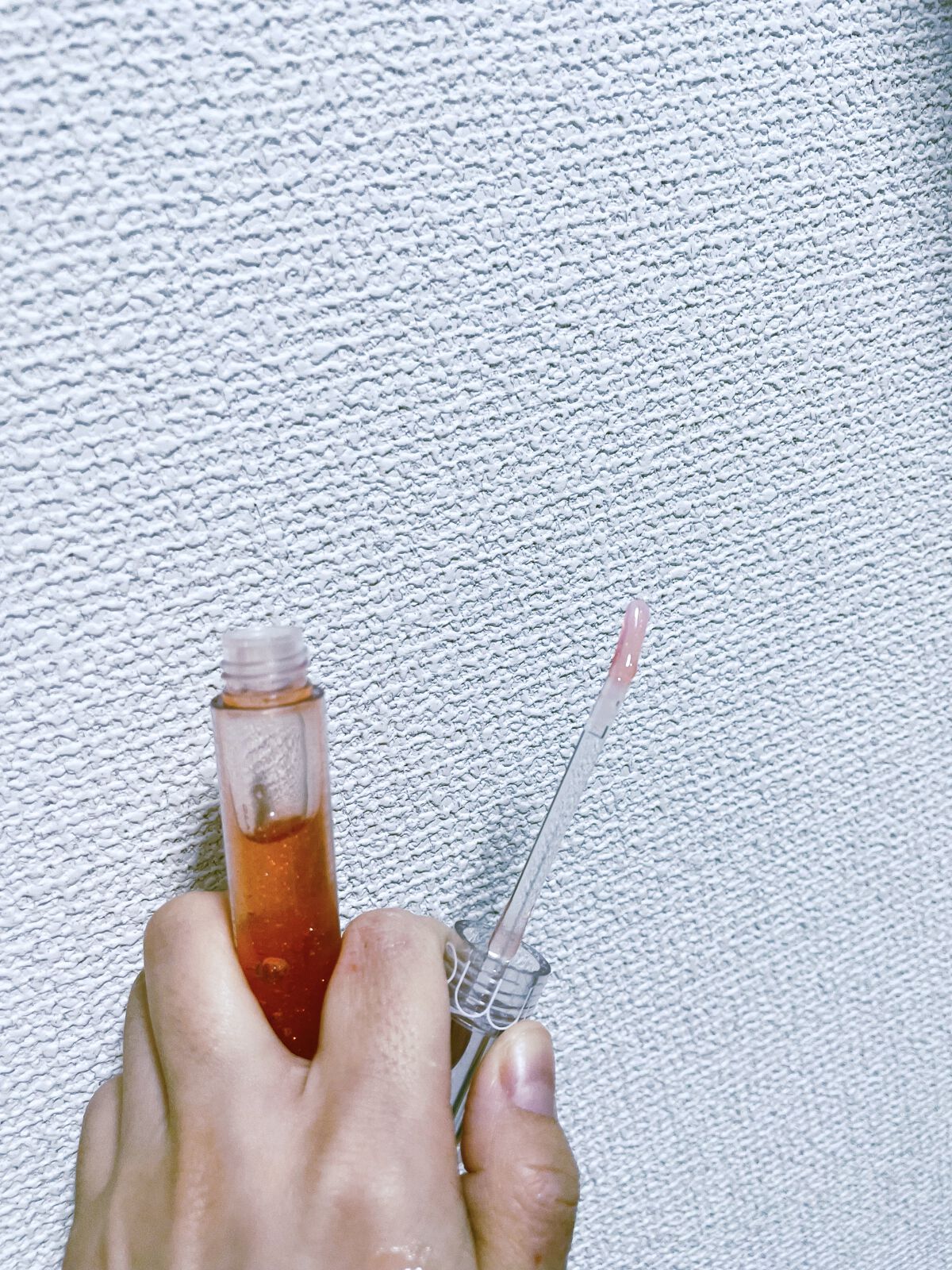 グラスティングウォーターグロス/rom&nd/リップグロスを使ったクチコミ（3枚目）