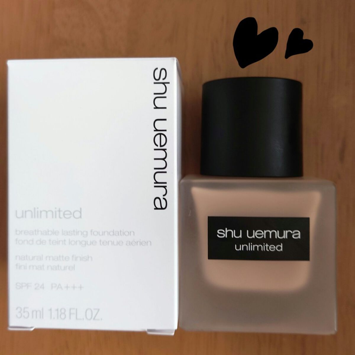 （旧）アンリミテッド ラスティング フルイド/shu uemura/リキッドファンデーションを使ったクチコミ（1枚目）