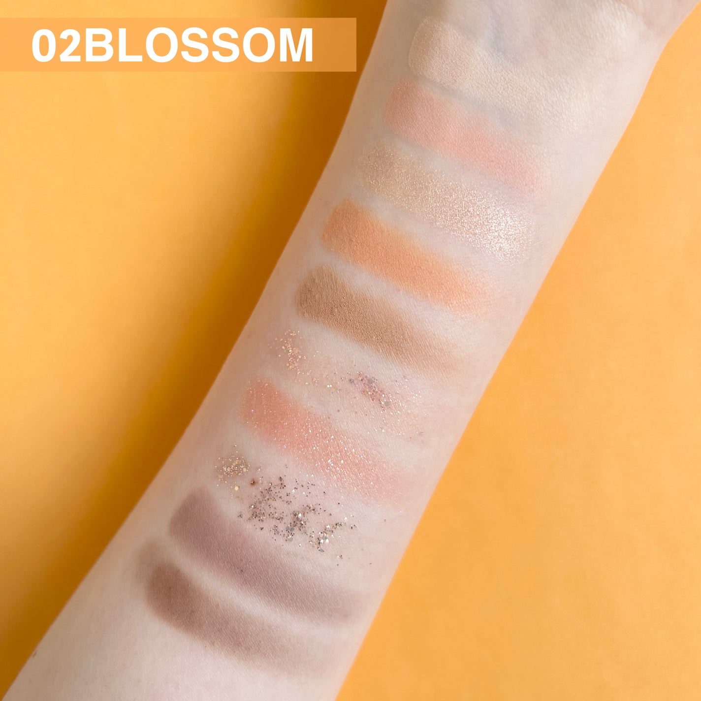 アイモーメント10色パレット 8g/THE FACE SHOP/アイシャドウパレットを使ったクチコミ(4枚目)