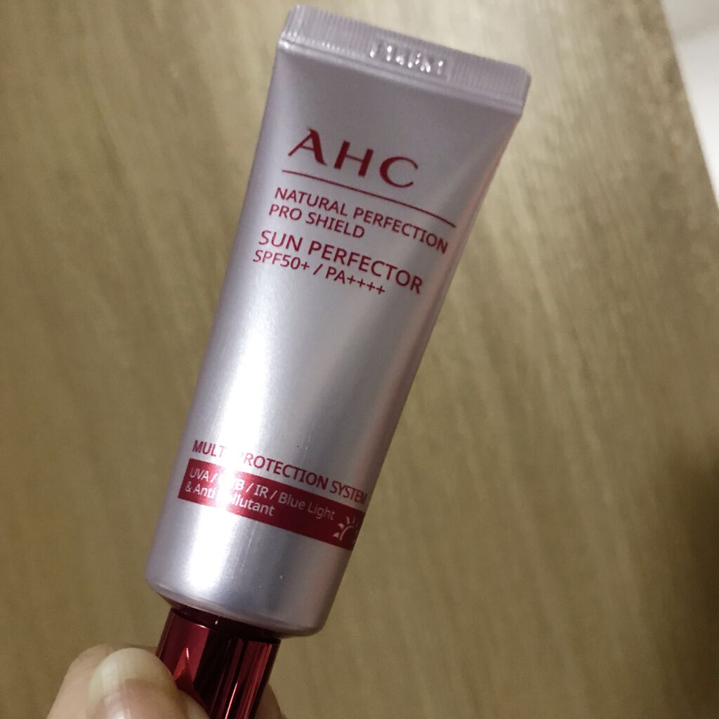 ナチュラルパーフェクション プロシールド サンパーフェクター/AHC/化粧下地を使ったクチコミ（2枚目）