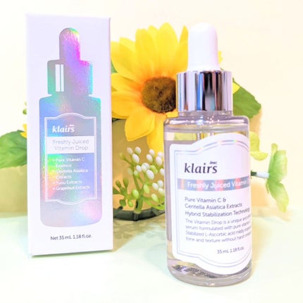 フレッシュリージュースドビタミンドロップ(35ml)/Klairs/美容液を使ったクチコミ(1枚目)