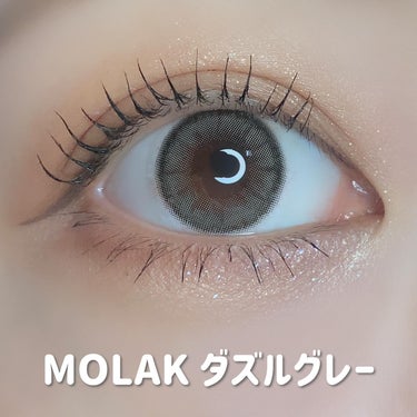 MOLAK 1day ダズルグレー/MOLAK/ワンデー（１DAY）カラコンを使ったクチコミ（2枚目）