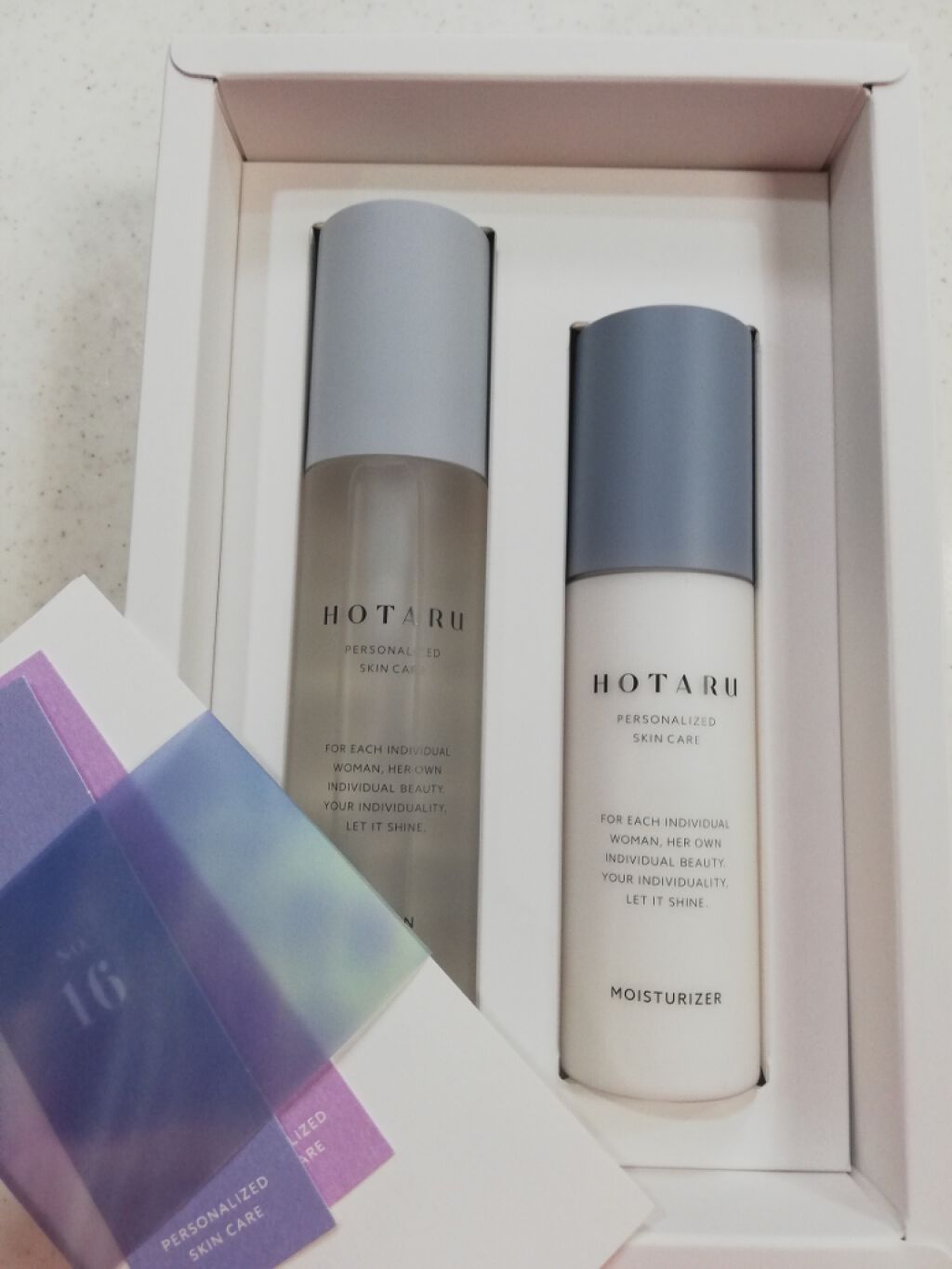 HOTARU PERSONALIZED/HOTARU PERSONALIZED/スキンケアキットを使ったクチコミ（1枚目）