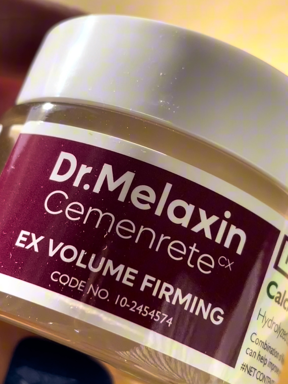 Cemenrete Calcium Intense Cream/Dr.Melaxin/フェイスクリームを使ったクチコミ（1枚目）
