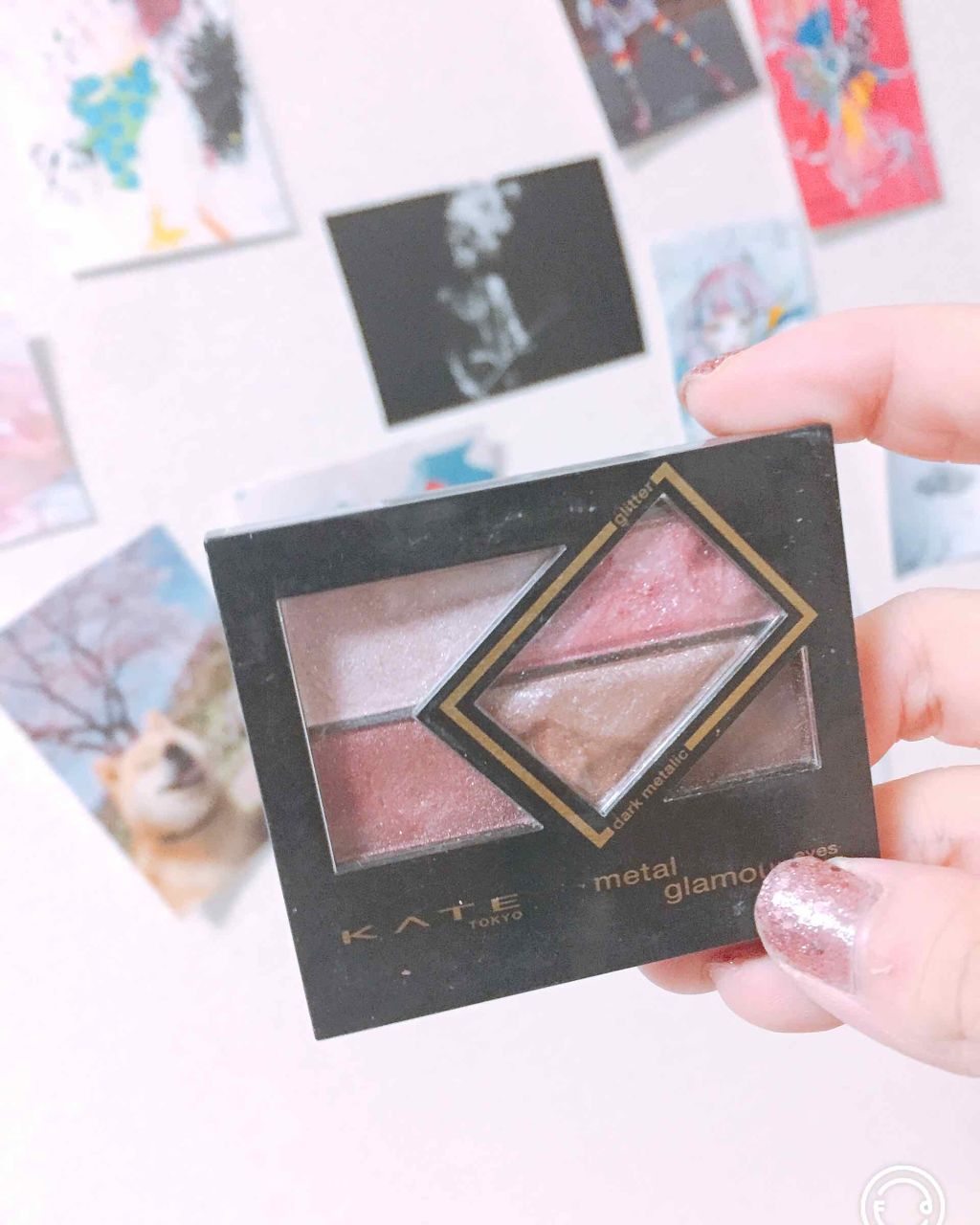 メタルグラマーアイズ/KATE/アイシャドウパレットを使ったクチコミ（1枚目）