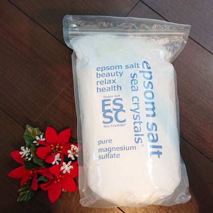 シークリスタルス エプソムソルト オリジナル/sea crystals/無機塩系入浴剤を使ったクチコミ(1枚目)