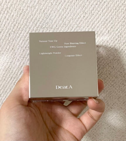 フェイス ブラー フィニッシング パウダー/Dear.A/ルースパウダーを使ったクチコミ(1枚目)